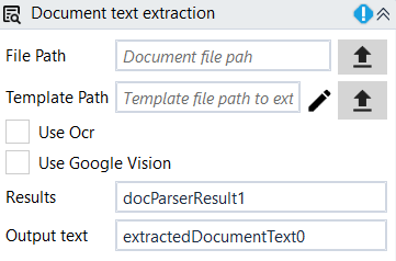 Document extraction designer