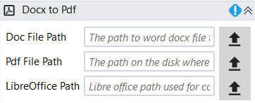 Docx to PDF designer