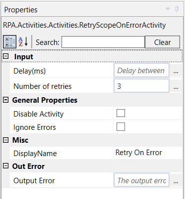 Break properties