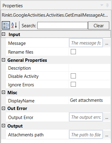 Excel to Datatable properties