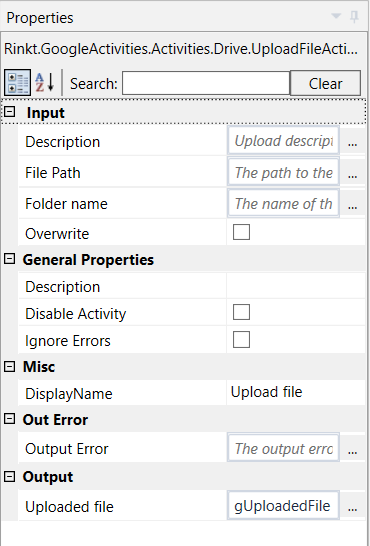 Excel to Datatable properties