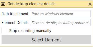 Rinkt mouse activity properties