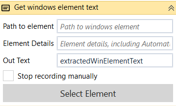 Rinkt mouse activity properties