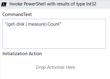 Invoke Powershell designer